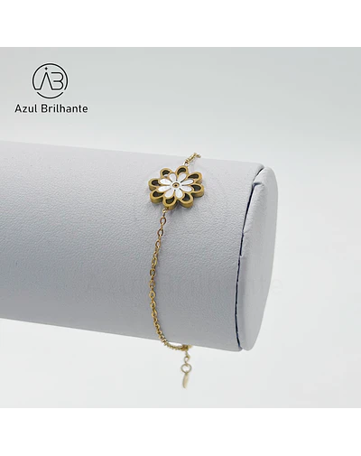 Pulseira de Flor