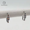 Brincos de Meia Argola 2