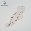 Pulseiras de Pé de Corações- Aço Inoxidável 1
