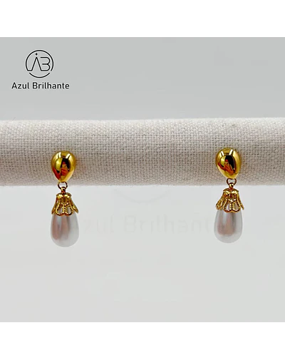 Brincos com Pérolas