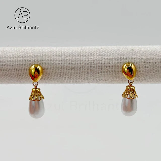 Brincos com Pérolas 1