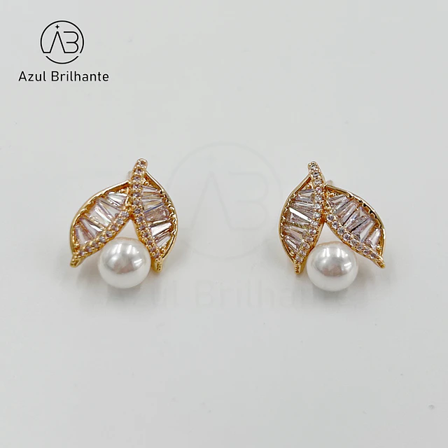 Brincos de Folhas 1
