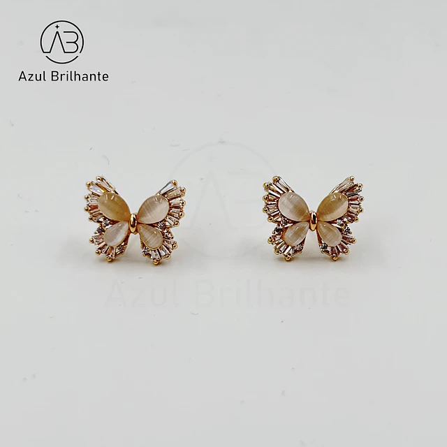 Brincos de Borboleta 1