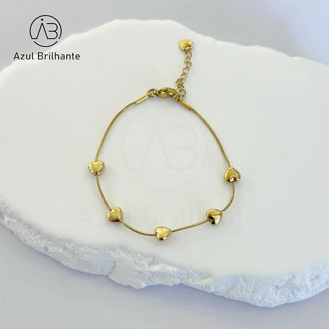 Pulseira de Corações 1