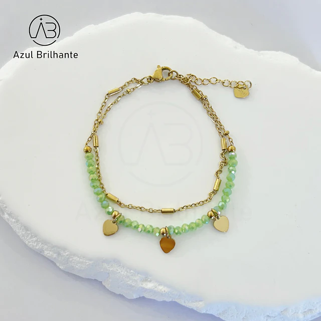 Pulseira de Corações 3