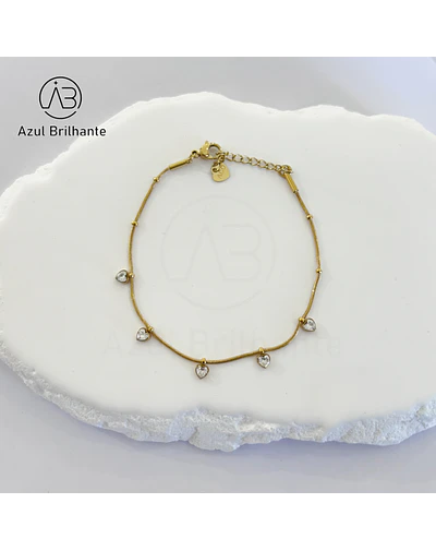 Pulseira de Corações