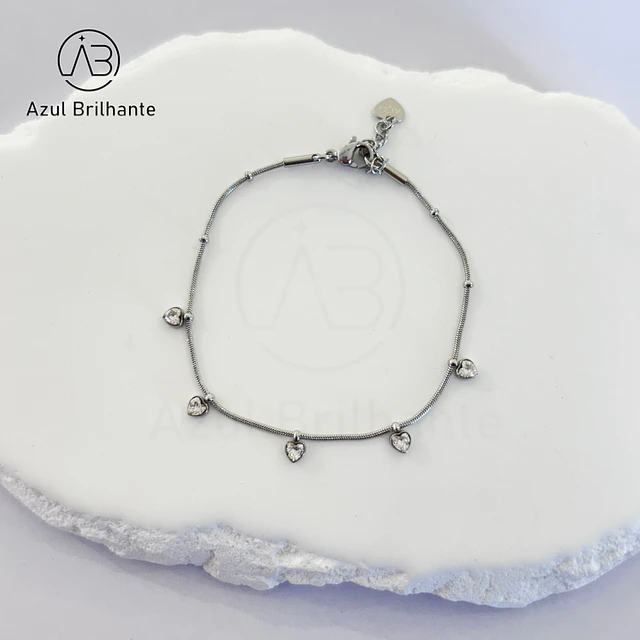Pulseira de Corações 2