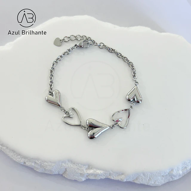 Pulseira de Corações 2