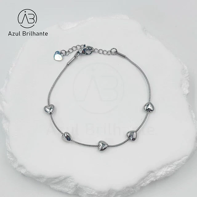 Pulseira de Corações 2