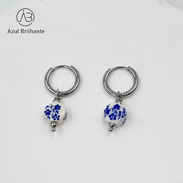 Brincos de Estilo Porcelana 2