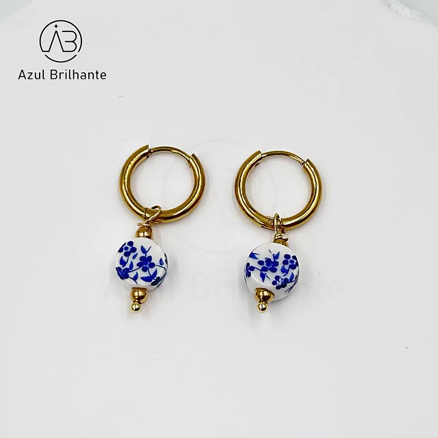 Brincos de Estilo Porcelana 1