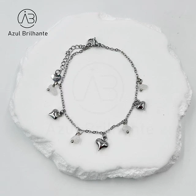 Pulseira de Corações 2