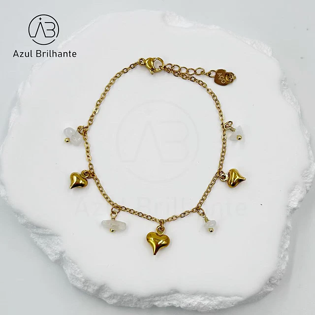 Pulseira de Corações 1