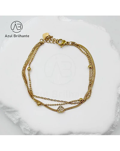 Pulseira de Coração