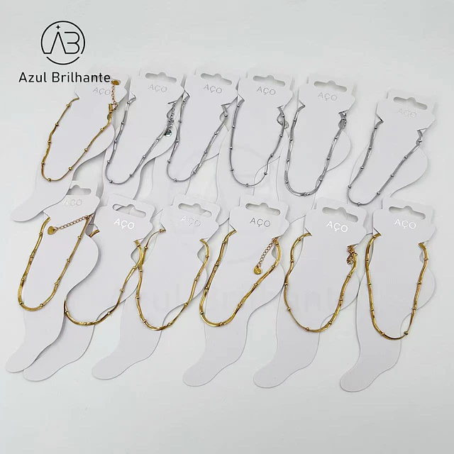 Pulseiras de Pé- Aço 2