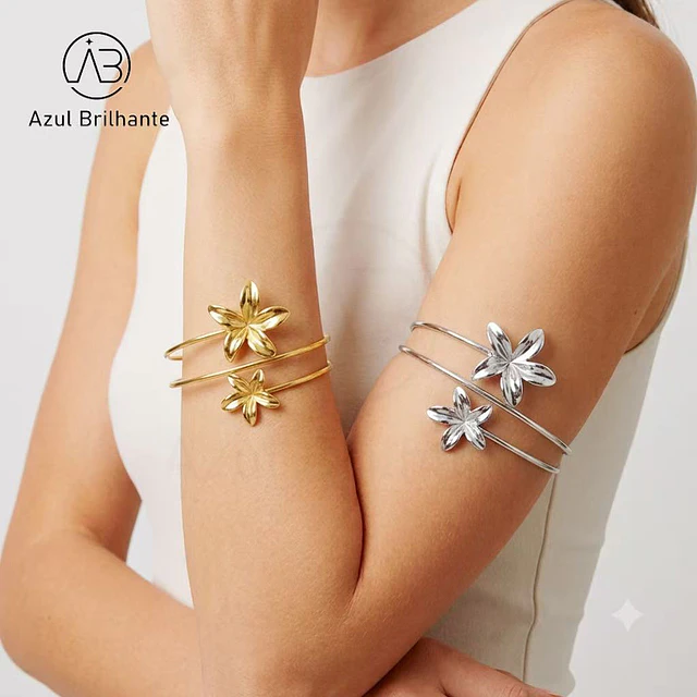 Pulseira de Braço de Flores 3