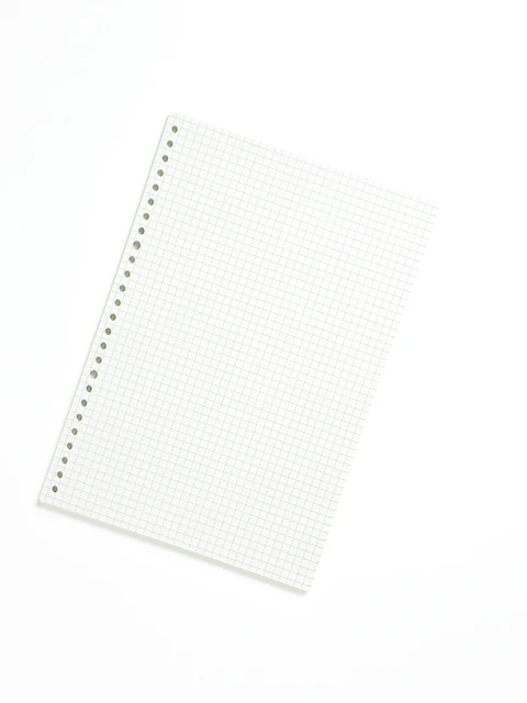 Repuestos B5 | Cuadriculado | Linea | Blanco
