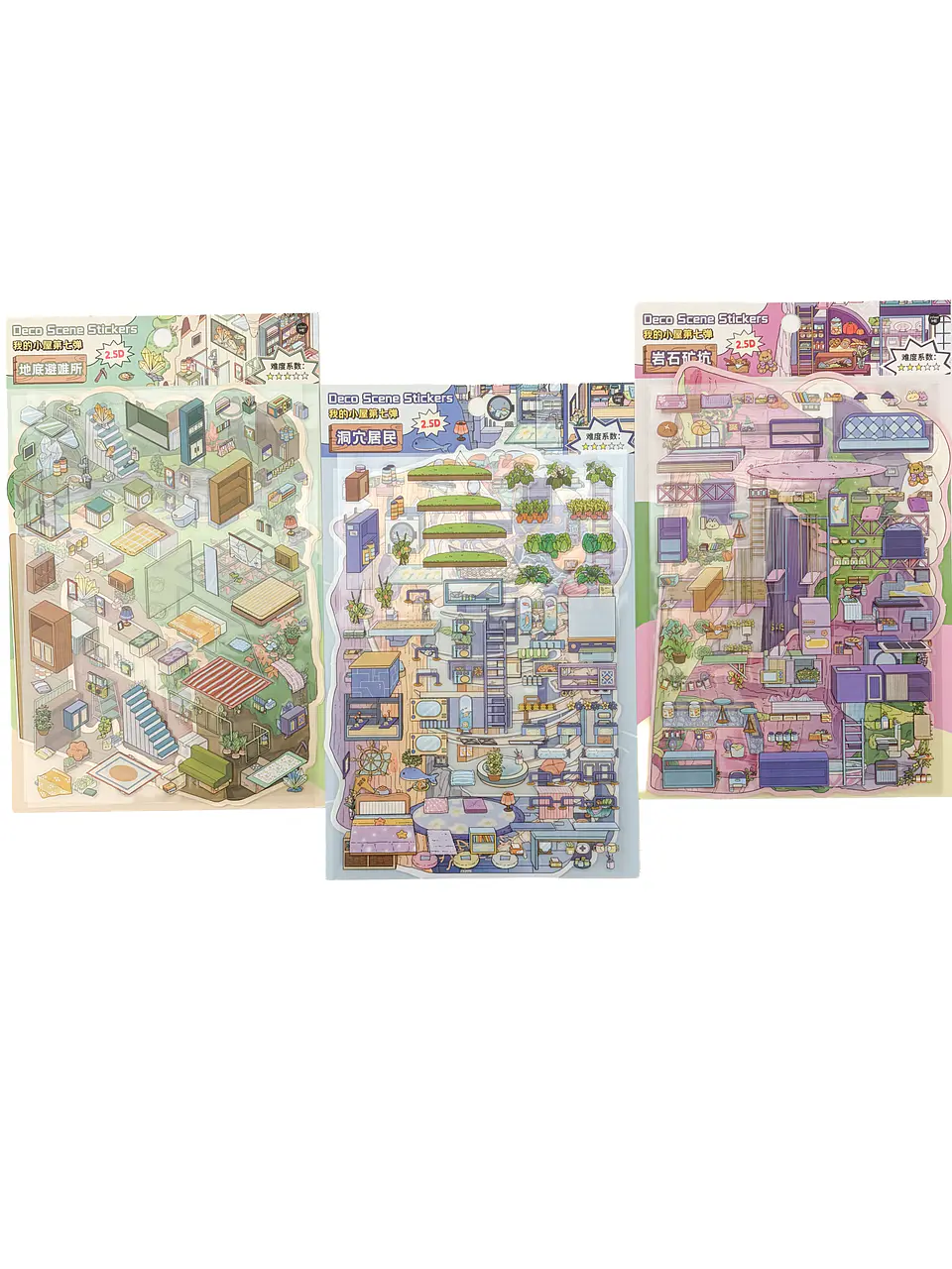 Stickers escenas 3D | XL267030 1