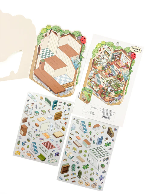 Stickers escenas 3D | XL267030
