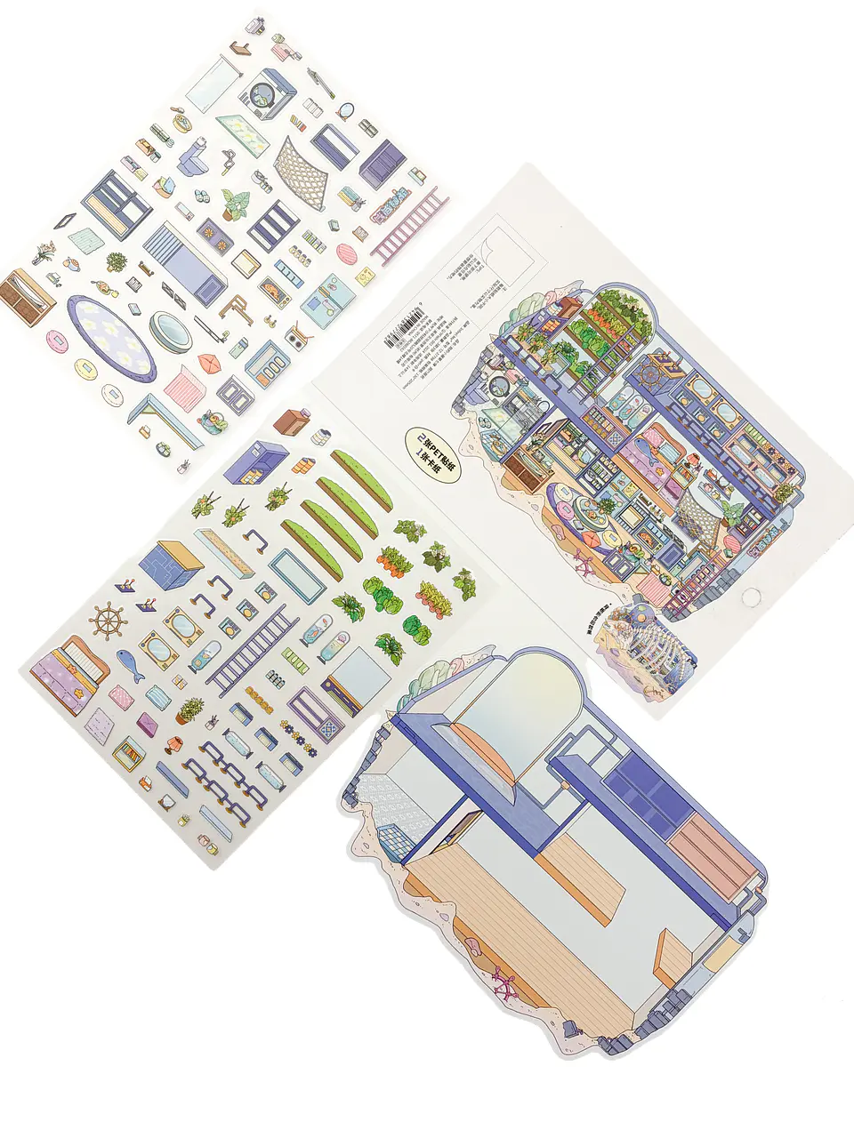 Stickers escenas 3D | XL267030 3