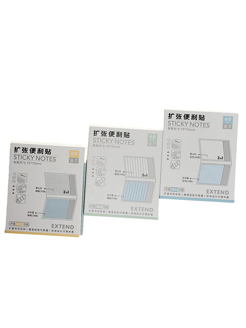 Post-it con extension transparente | XL263441