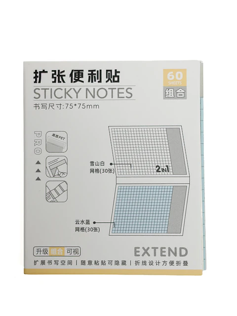 Post-it con extension transparente | XL263441