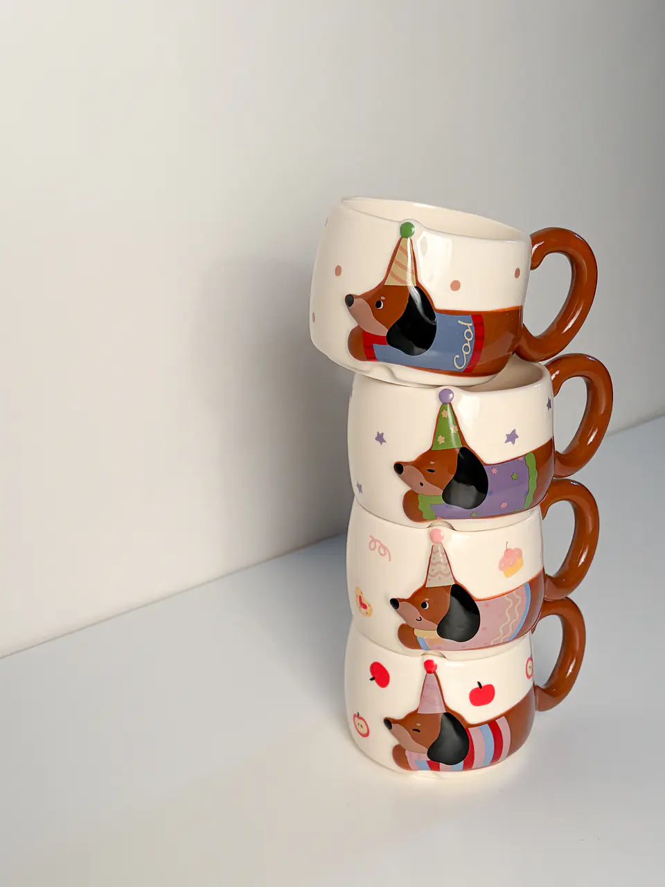 Taza de perro salchicha 400ml | XL261019 1