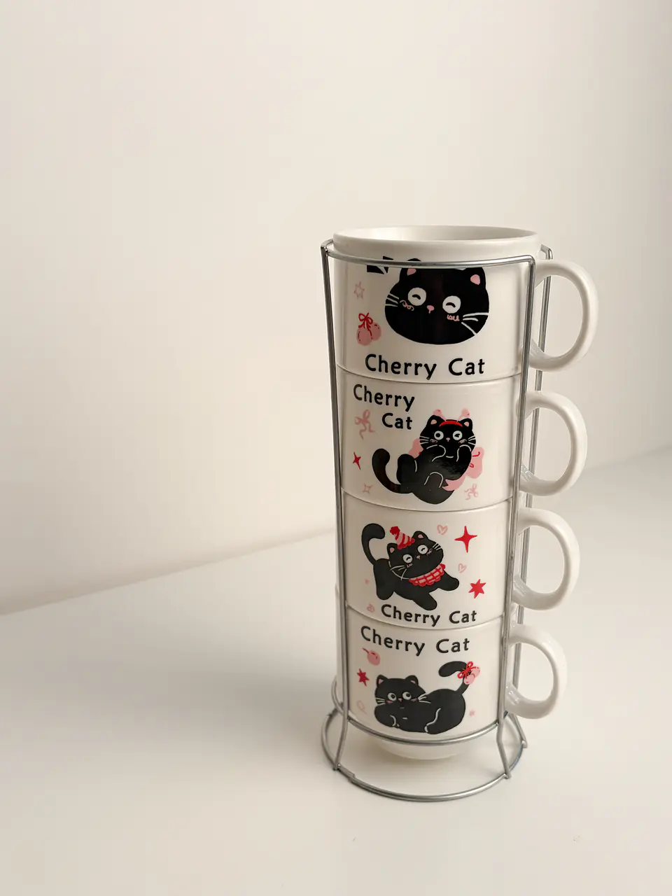 Set de tazas de gato 170ml | XL261016 1
