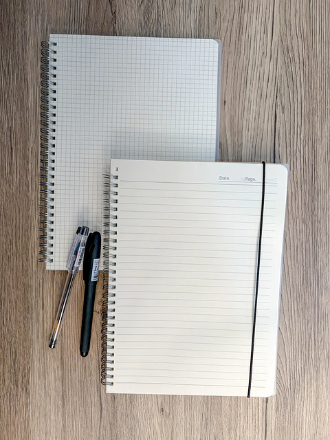 Cuaderno anillado cuadriculado - linea B5 | XL263116