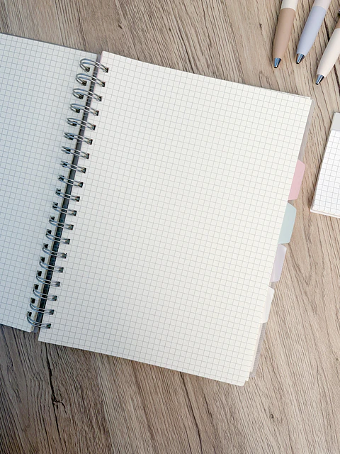 Cuaderno anillado cuadriculado B5 | XL263123
