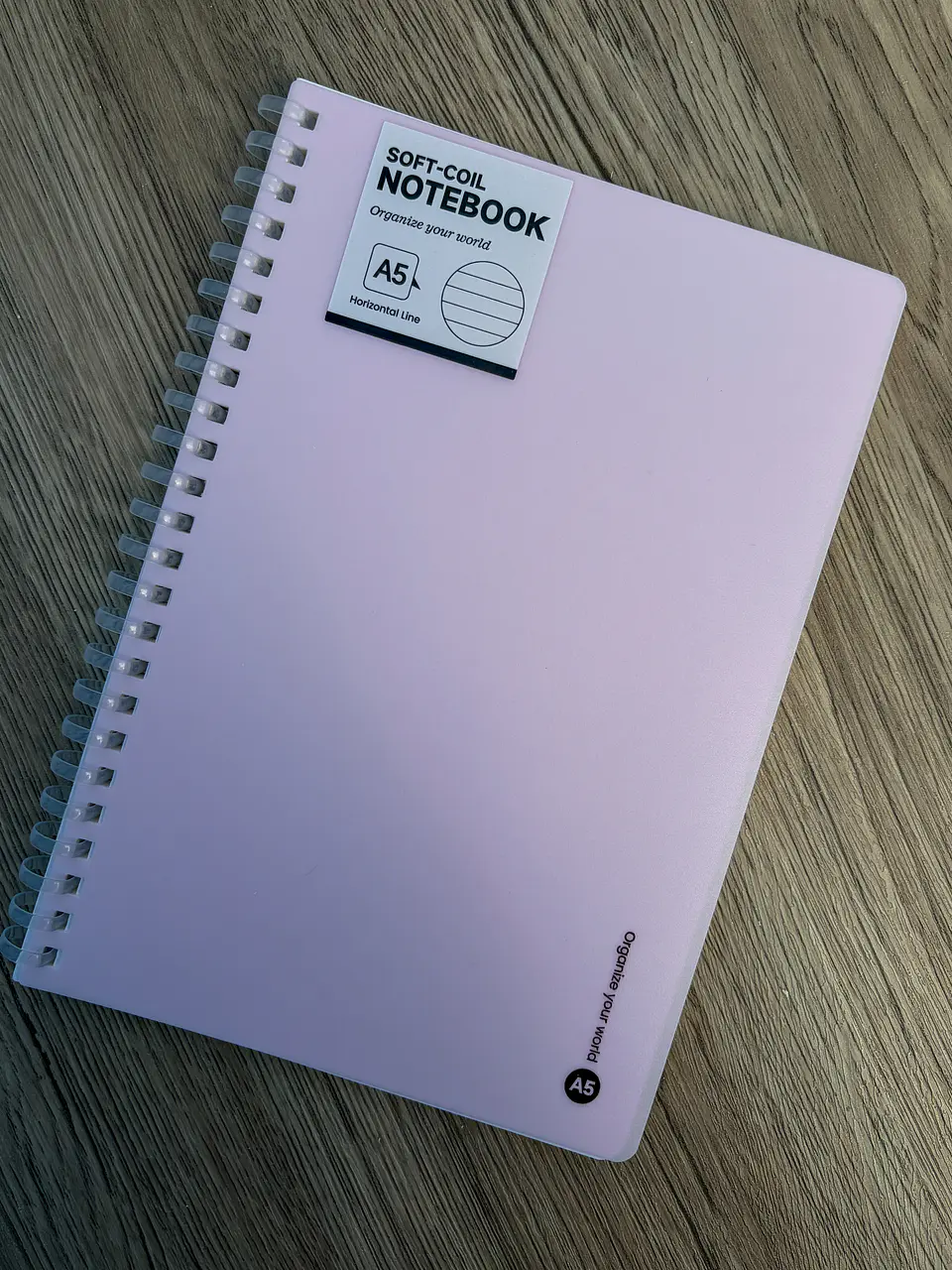 Cuaderno anillado plastico linea A5 | XL263137 4