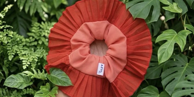 Scrunchies Azul Kai