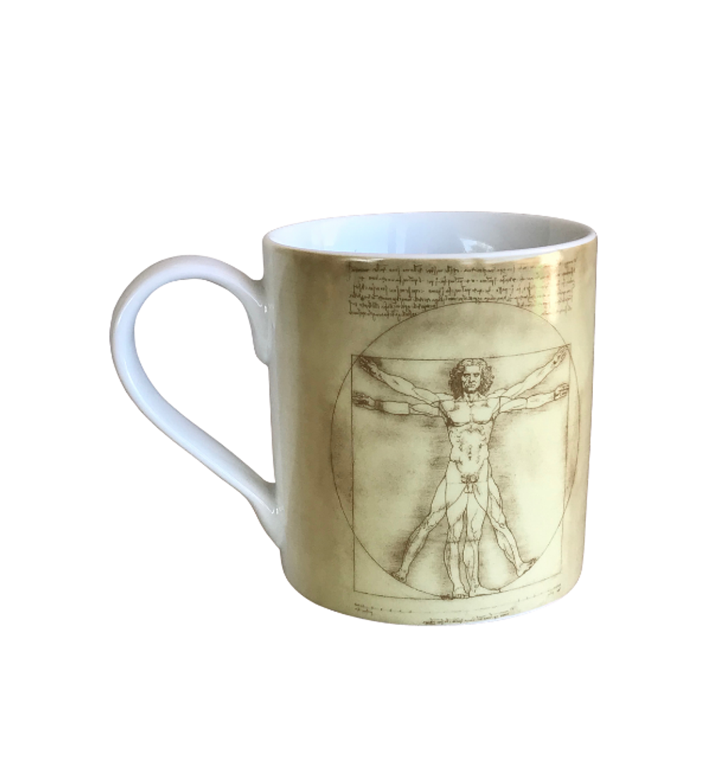 Mug Da Vinci- proporciones humanas