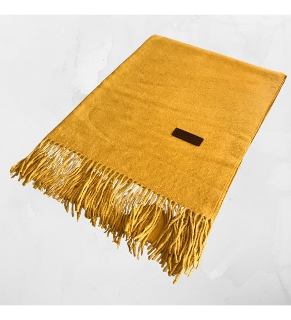 Echarpe Autunno Medium Yellow I