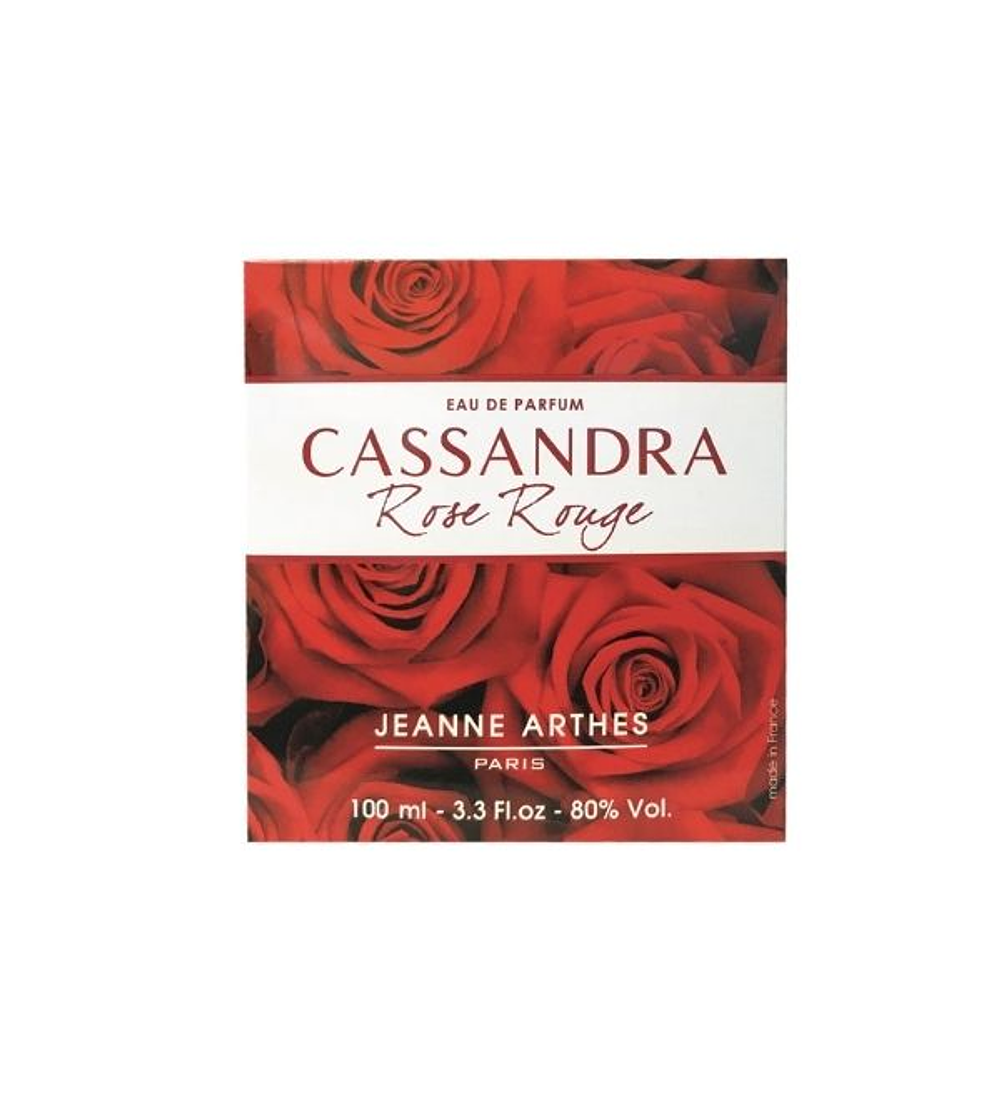 Eau de parfum Cassandra Rose Rouge 100 ml. - Jeanne Arthes