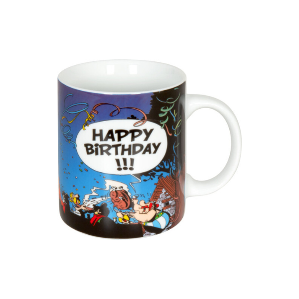 Mug Asterix Happy Birthday