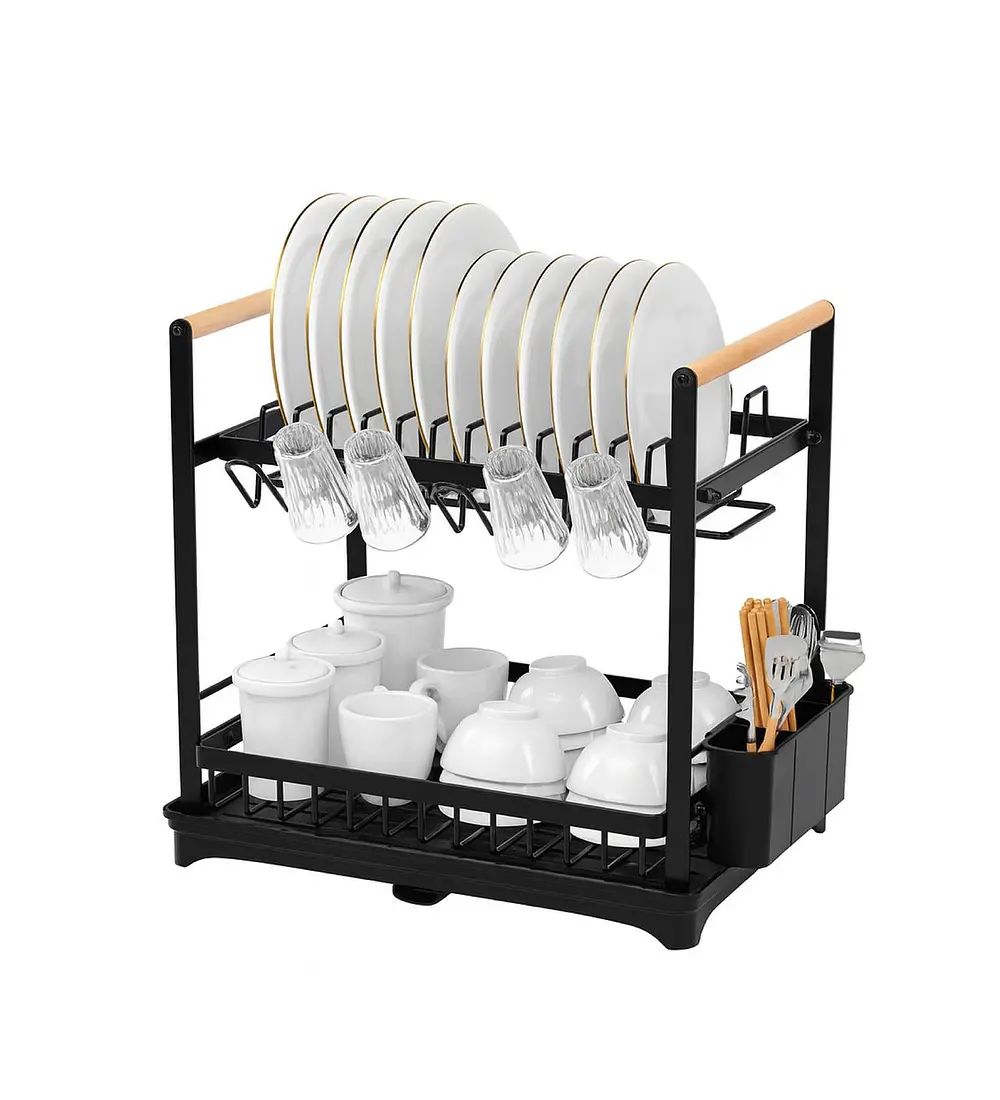 Secaplatos Escurridor Acero Inox Valencia 2 Niveles