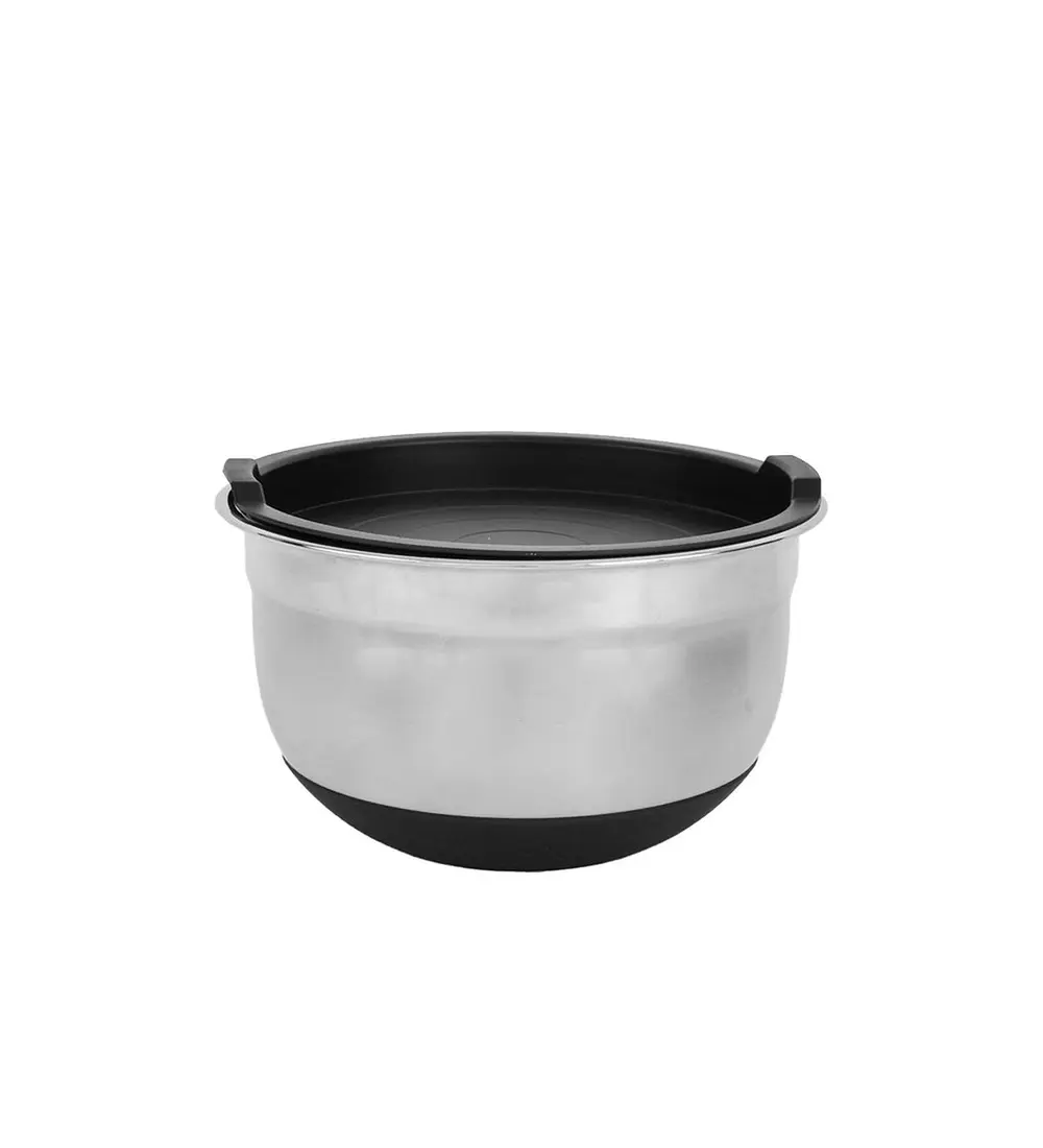 Set 3 Bowls con Tapa Acero Inoxidable Antideslizante Simplit