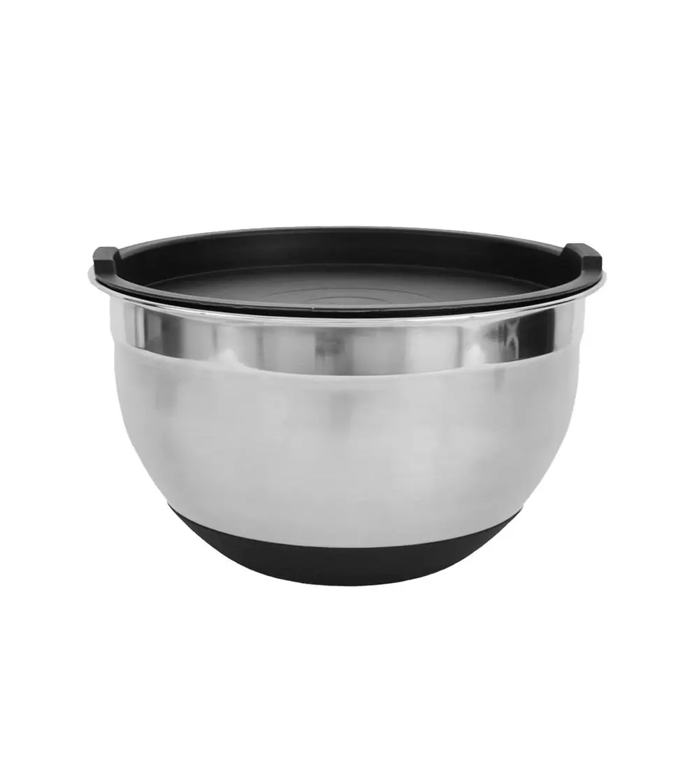 Set 3 Bowls con Tapa Acero Inoxidable Antideslizante Simplit