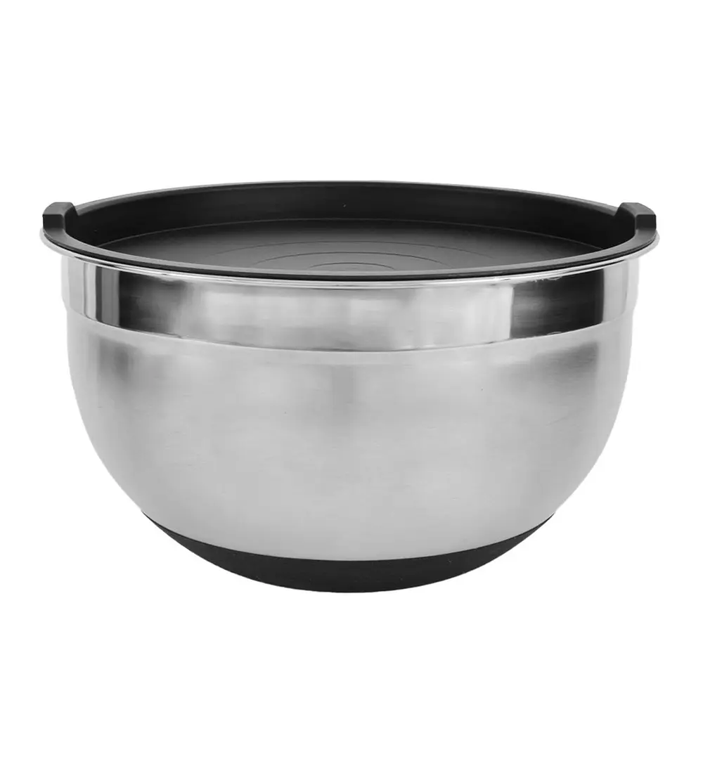 Set 3 Bowls con Tapa Acero Inoxidable Antideslizante Simplit