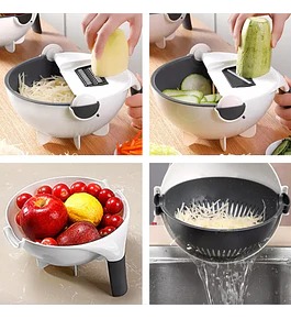 Bowl Cortador Rallador de Verduras Multifuncional Simplit