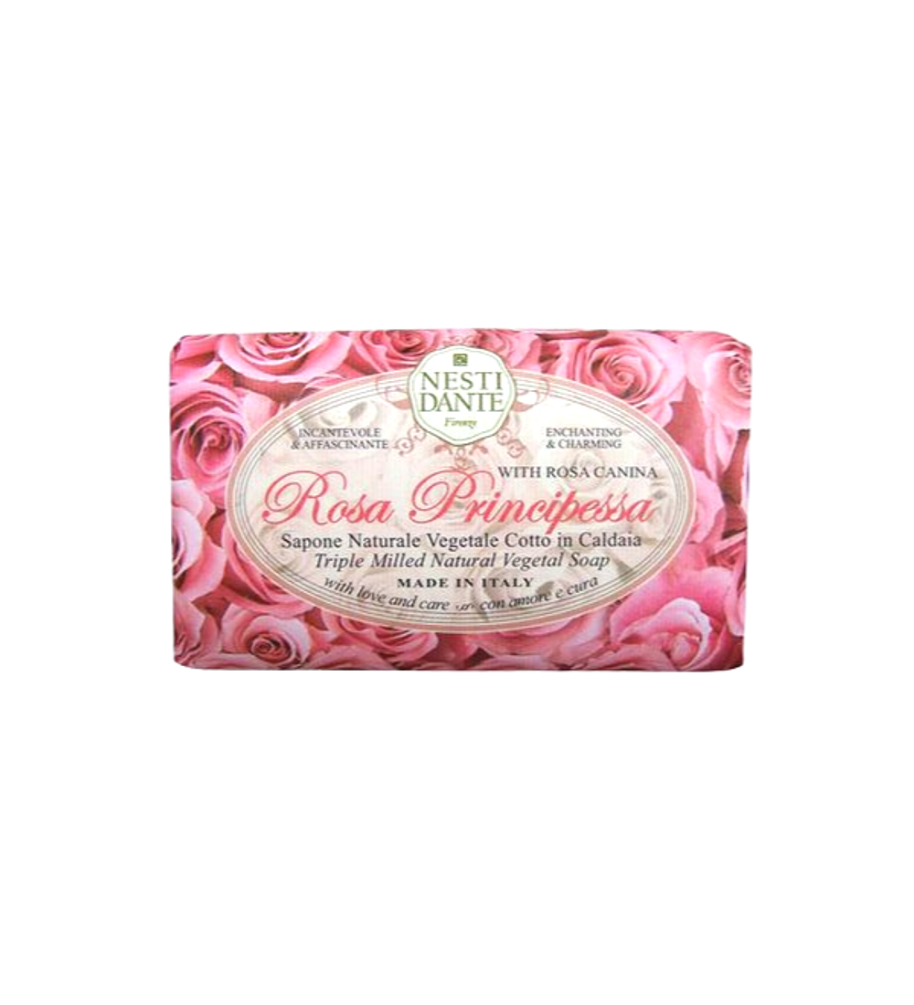 Jabón Le Rose, Rosa Principessa 150 gr.- Nesti Dante