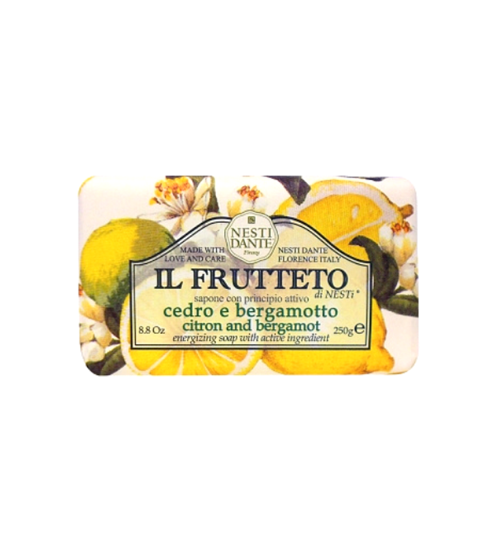Jabón Il Frutteto Cedro y Bergamota 250 gr.- Nesti Dante