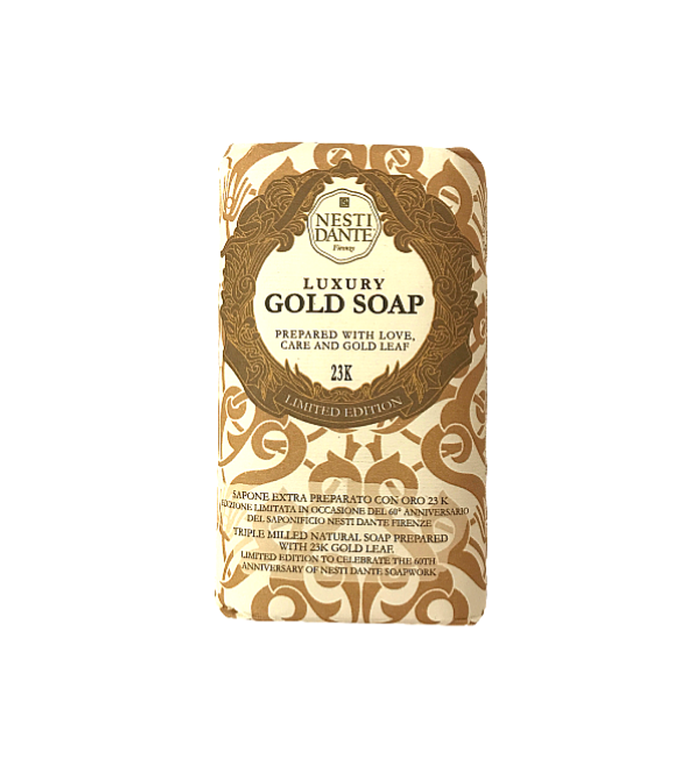 Jabón Luxury Gold Soap 250 gr.- Nesti Dante
