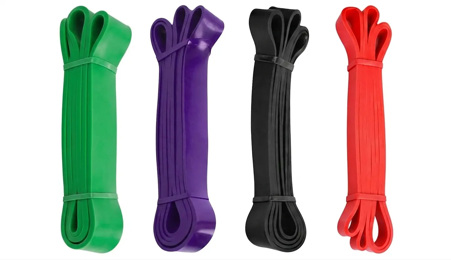 Set de 4 Bandas de Resistencia para Calistenia (15-25-35-55 KG) 1
