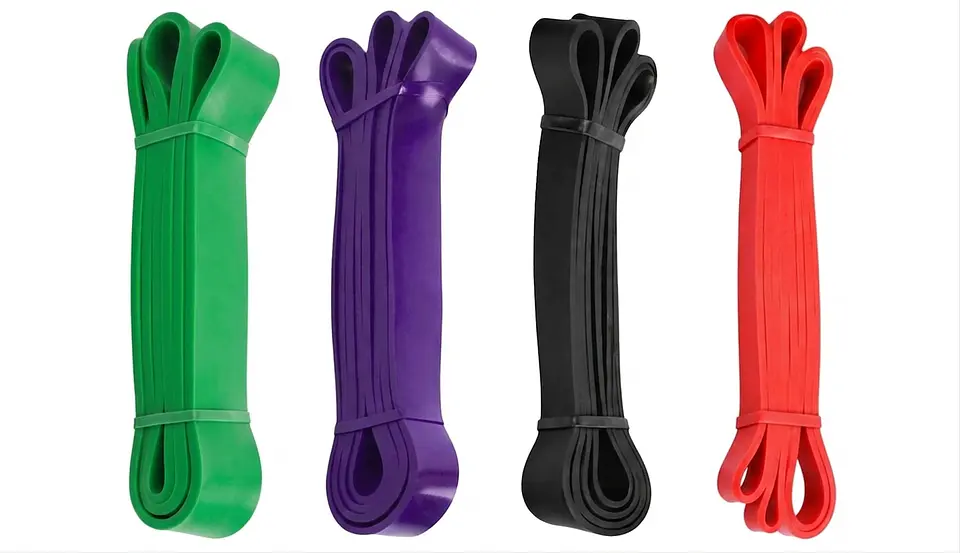 Set de 4 Bandas de Resistencia para Calistenia (15-25-35-55 KG) 1