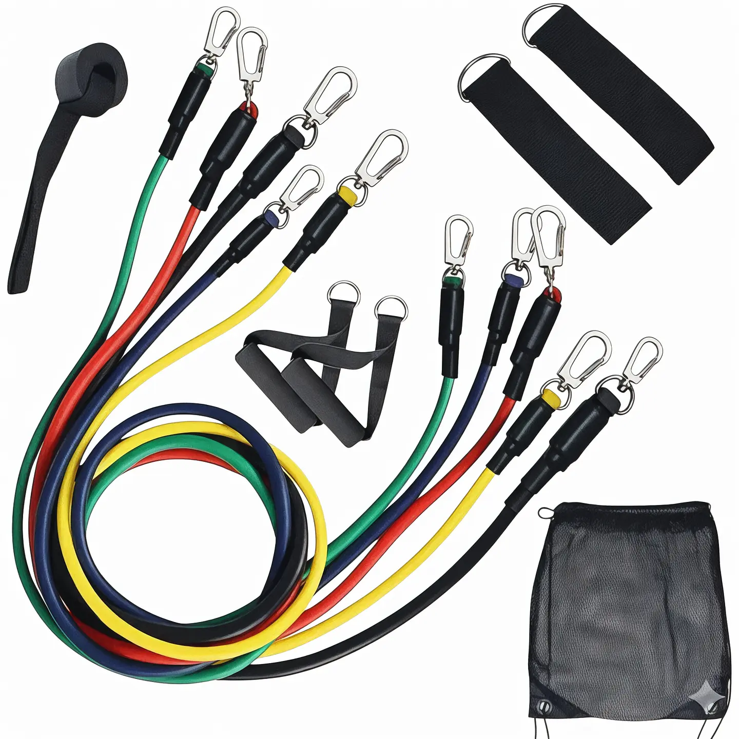 Set de Bandas de Resistencia Tubulares 150Lbs  1