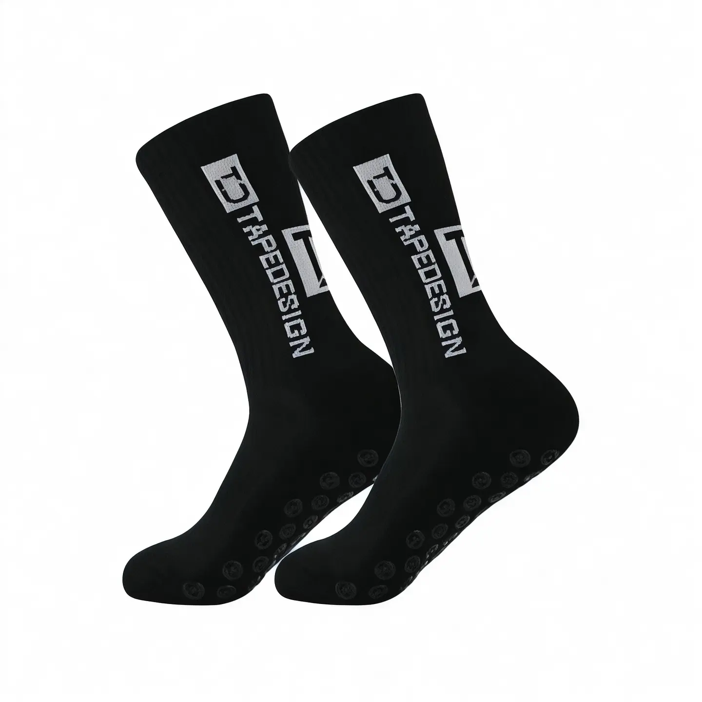 Calcetas Antideslizantes TapeDesign Negras 1