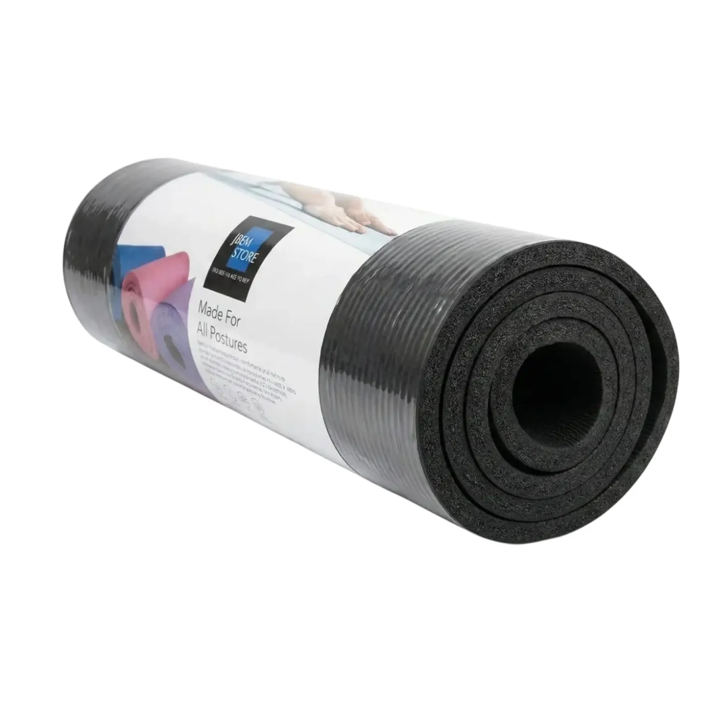 Mat de Yoga Negro - 10mm 2
