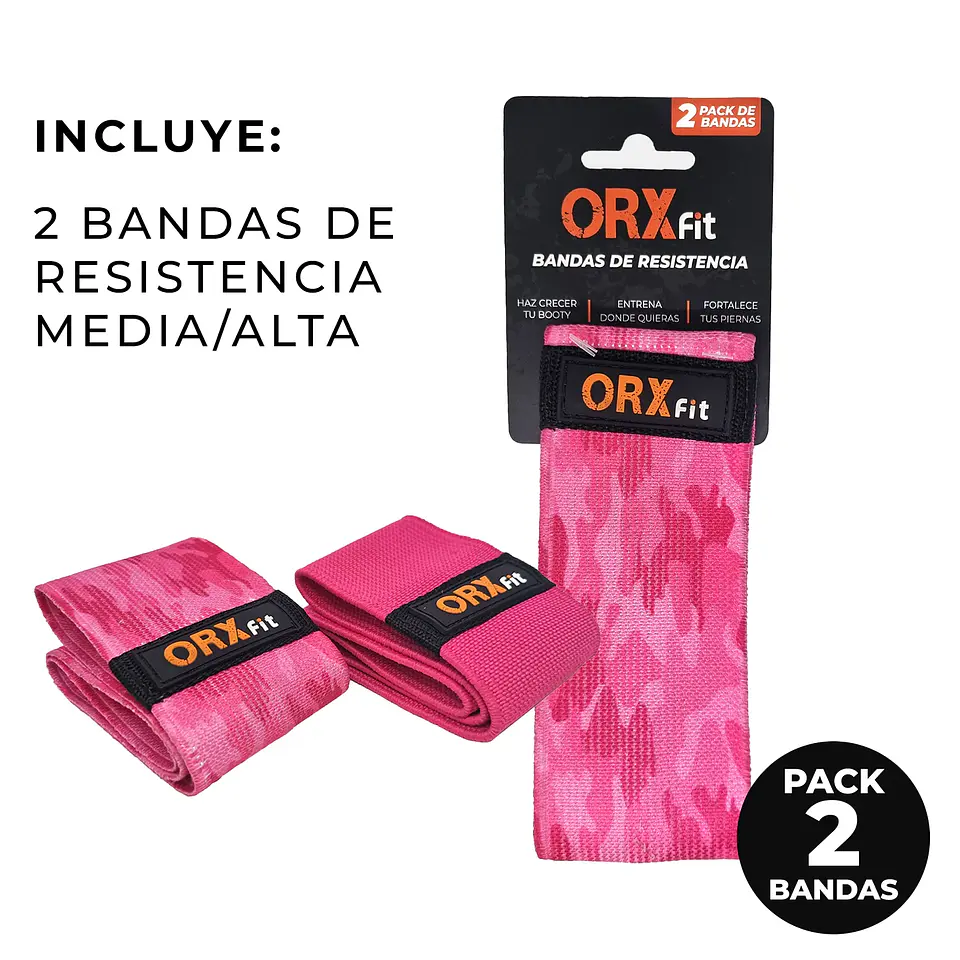 Pack de Bandas de Resistencia ORXfit Pink 1
